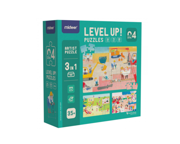 LEVEL UP! 04 - Motywy miasta - Puzzle