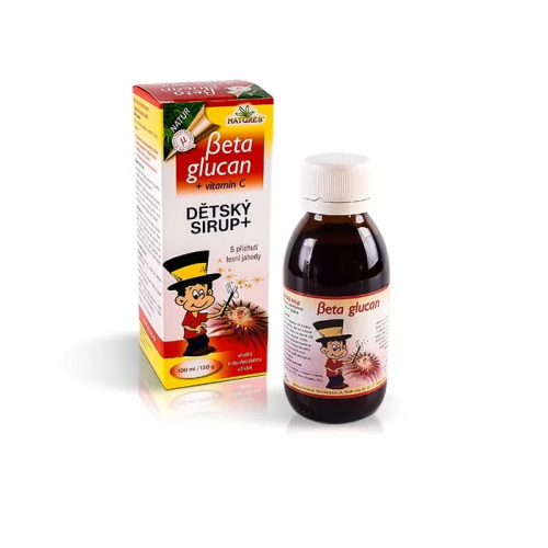 Beta Glukan Syrop dla dzieci + o smaku truskawki leśnej 100ml