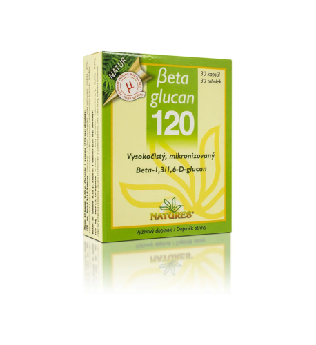 Beta glukan 120 - 30 kapsułek