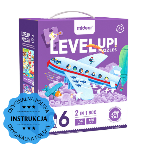 LEVEL UP! 06 - Wspaniałe wakacje puzzle 2w1