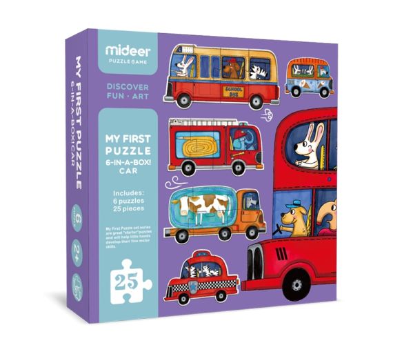 Moje pierwsze puzzle - Transport - 25 elementów