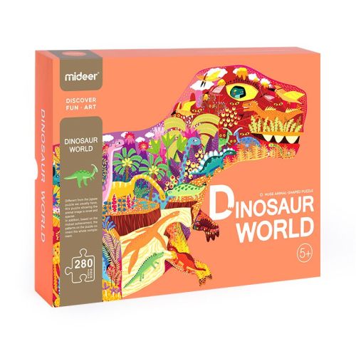 Świat dinozaurów puzzle 280 szt.