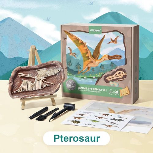 Wykopywanie dinozaurów - Pterozaur