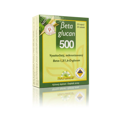 Beta Glucan 500 - 30 kapsułek