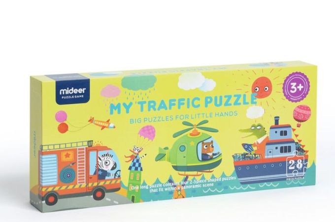 Mój transport puzzle 28 szt.