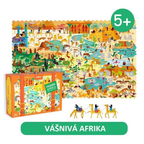 Pasjonująca Afryka puzzle 180szt.