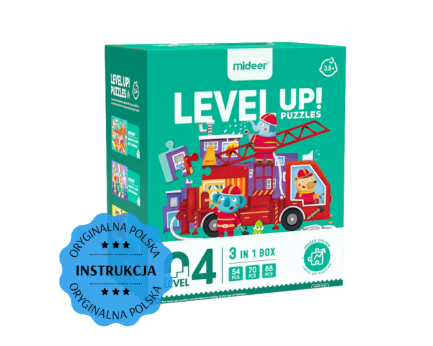LEVEL UP! 04 - Pojazdy - Puzzle