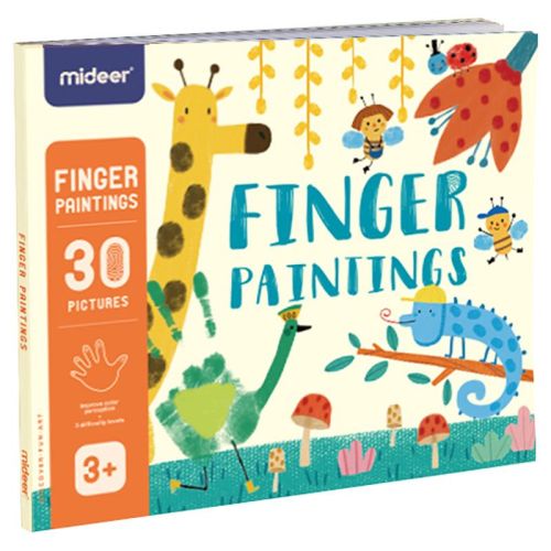 Książka artystyczna do malowania palcami