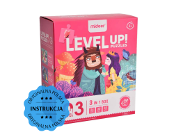 LEVEL UP! 03 - Przygody księżniczek puzzle 3w1