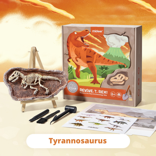 Wykopywanie dinozaurów - Tyranozaur