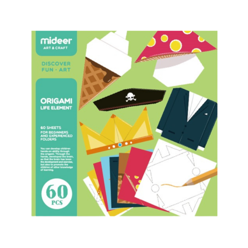 Origami Puzzle dla dzieci Przedmioty codziennego użytku  - 60 sztuk