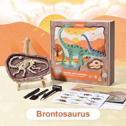 Wykopywanie dinozaurów - Brontosaurus