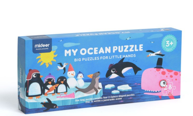 Mój oceaniczny świat puzzle 28 szt.