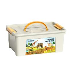Zestaw kolekcjonerski Zwierzątka z zoo 15 szt.