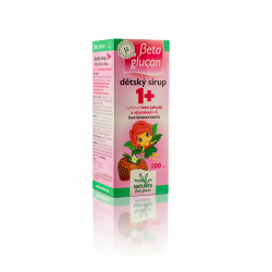 Beta Glukan Syrop dla dzieci 1+ o smaku poziomkowym 100 ml