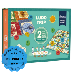 Gra planszowa Ludo w drodze
