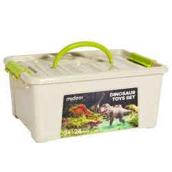 Zestaw kolekcjonerski Dinozaury 24 szt.